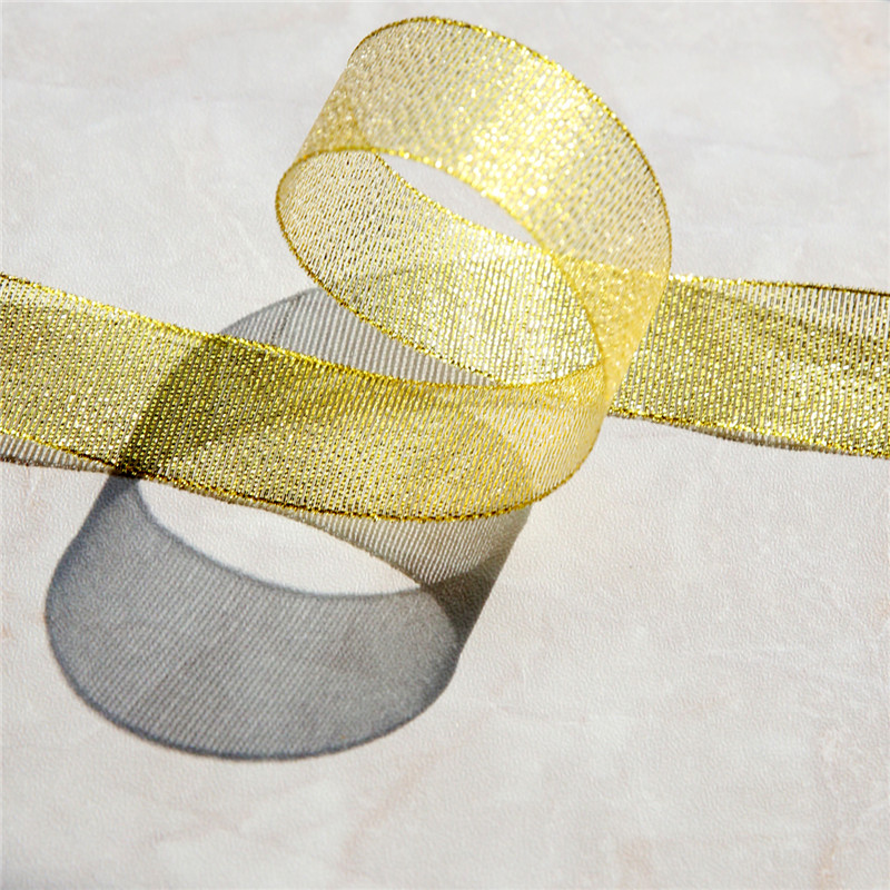 2cm Glitter Band Gold & Silber Dekoration CKSD01
