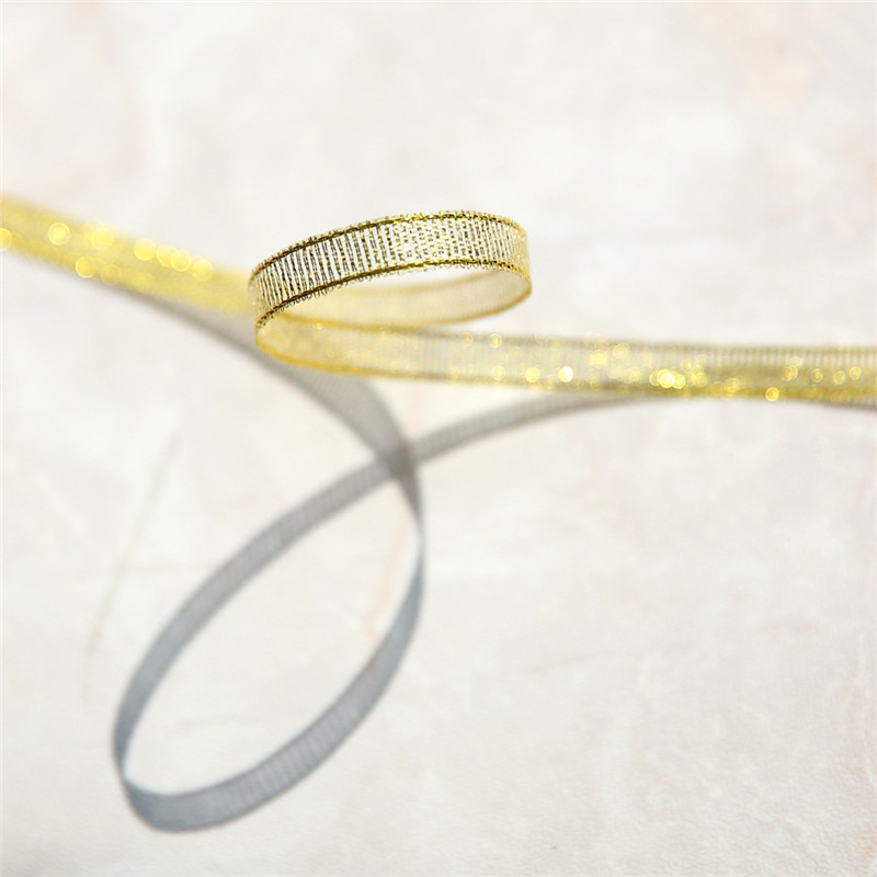 0.6cm Glitter Band Gold & Silber Dekoration CZSD01 - zum Schließen ins Bild klicken