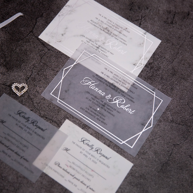 Hochzeitskarten mit Foliendruck WFSI0024 - zum Schließen ins Bild klicken