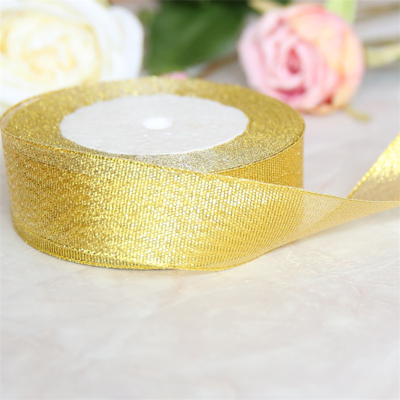 2cm Glitter Band Gold & Silber Dekoration CKSD01