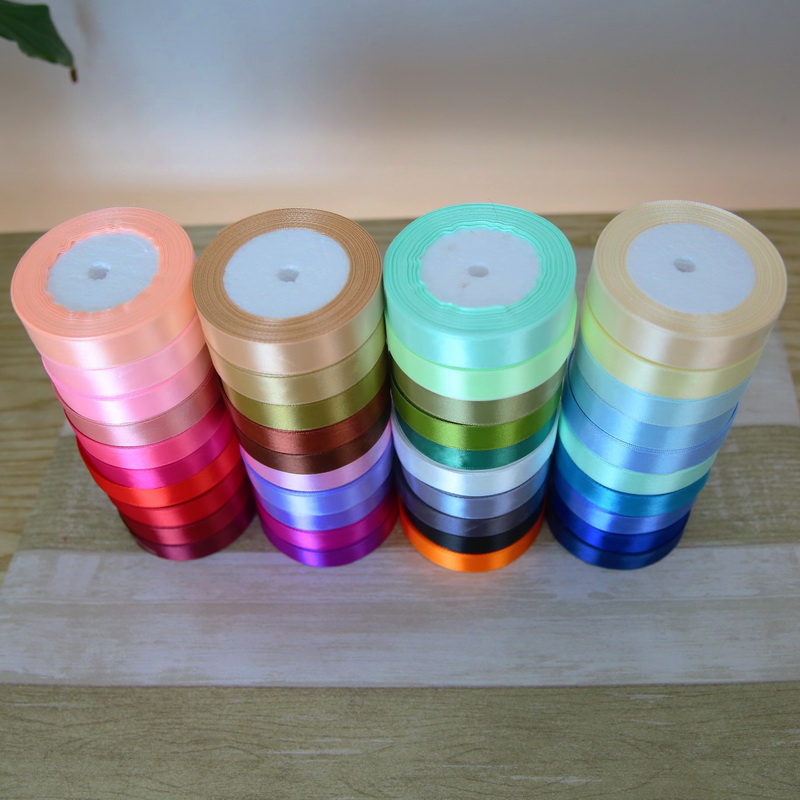 Bunte Farben 2cm Satin Band KSD0001