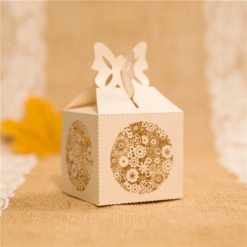 Lasercut Schachteln Hochzeit WBC0026