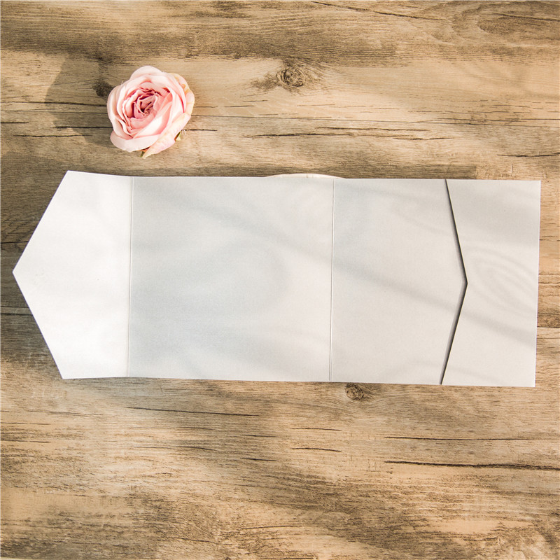 Pocket Fold Einladungen zur Hochzeit WPFE2119