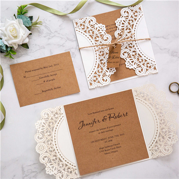 Lasercut Hochzeit WPL0067