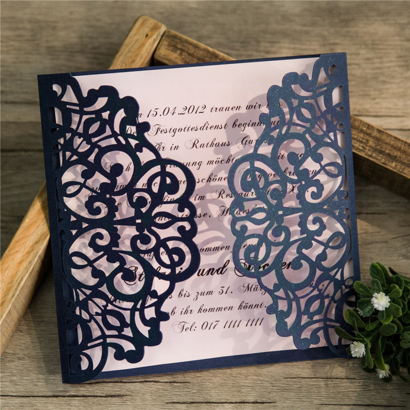Lasercut Hochzeit WPL0135