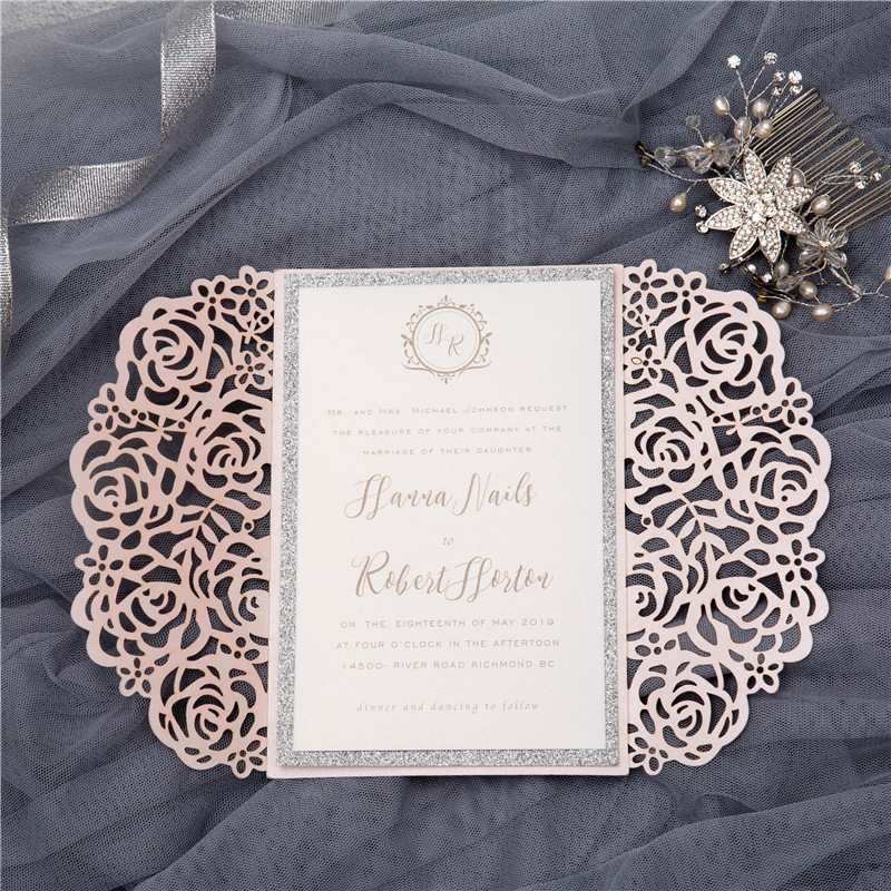 Lasercut Hochzeit WPL0140