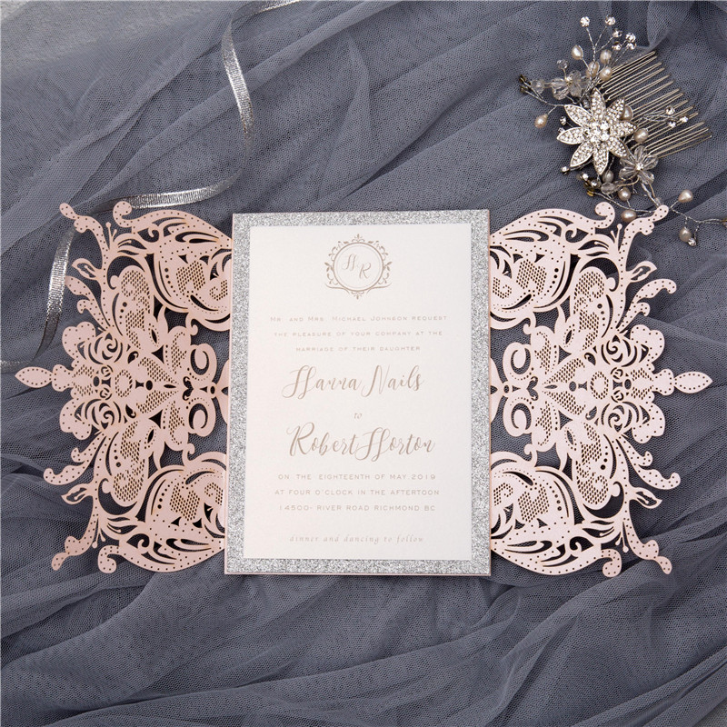 Lasercut Hochzeit WPL0156